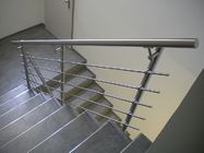 Balkon / Teras / Merdiven için 304 316 316L Paslanmaz Çelik Korkuluk Mesajları